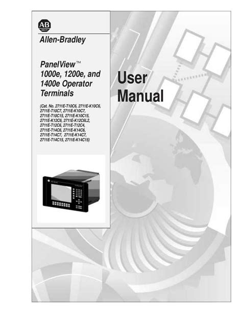 panelview 1400e user manual Reader