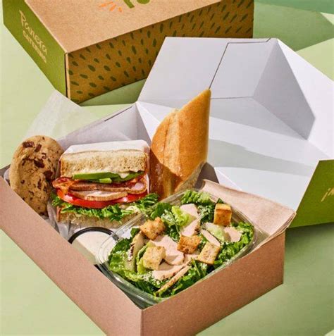 panera bread box lunches