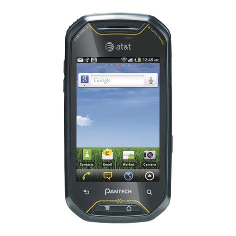 pantech crossover owners manual PDF