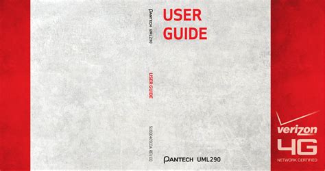 pantech uml290 user manual Reader