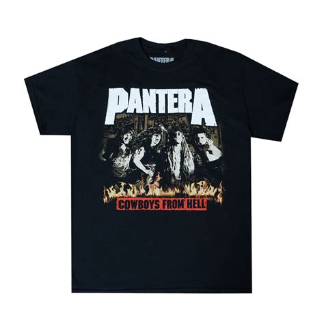 pantera t shirt cowboys from hell