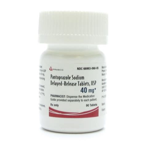 pantoprazole sod dr 40 mg