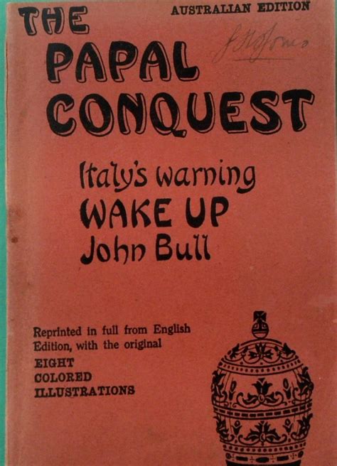 papal conquest warning classic reprint Doc