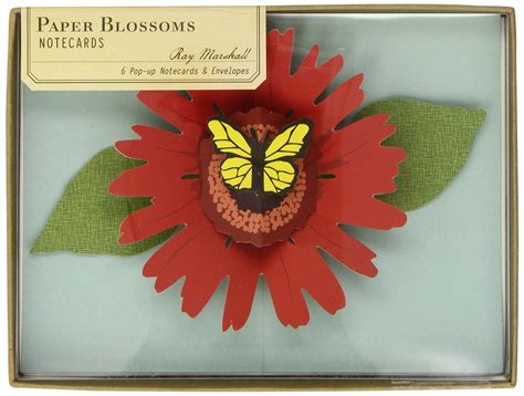 paper blossoms popup notecards PDF