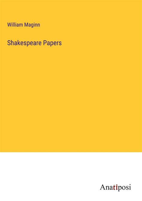 papers on william shakespeare Doc