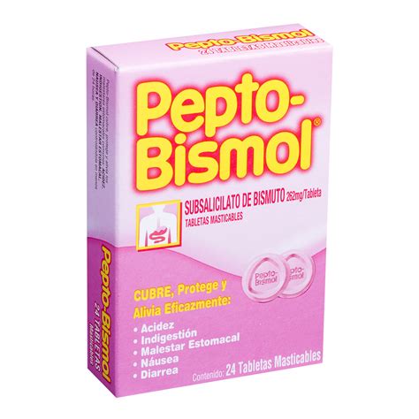 para que sirve el pepto bismol