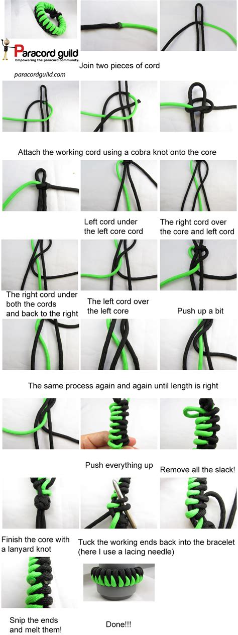 paracord bracelet instructions pdf Epub