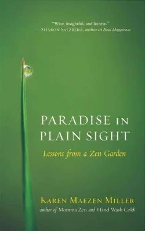 paradise in plain sight lessons from a zen garden Doc