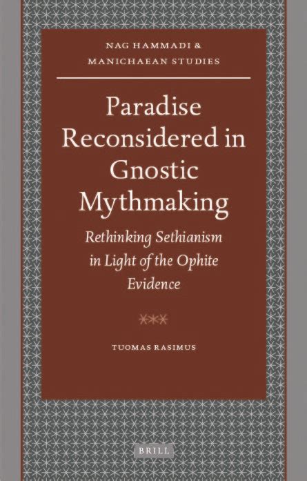 paradise reconsidered in gnostic mythmaking paradise reconsidered in gnostic mythmaking PDF