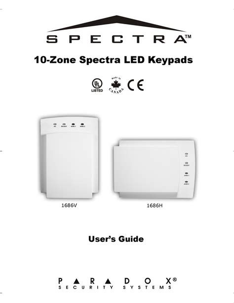 paradox spectra alarm manual Doc