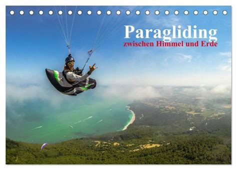 paragliding zwischen tischkalender gleitschirmfliegen monatskalender Reader