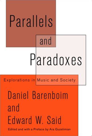 parallels and paradoxes explorations in music and society Reader