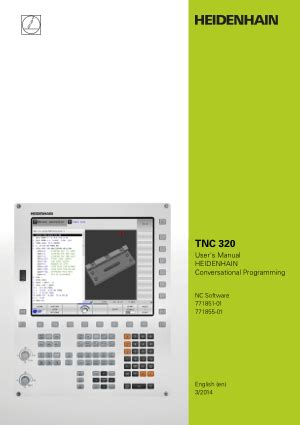 parameter manual i tnc 320 of heidenhain PDF