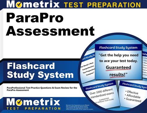 parapro assessment flashcard study system paraprofessional test practice questions and exam review for the parapro Kindle Editon