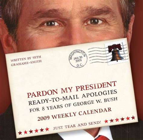 pardon my president 2009 weekly boxed calendar Reader