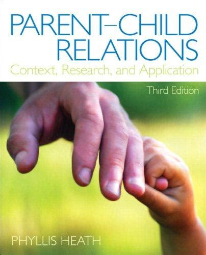 parent child relations context research and application 3rd edition Doc