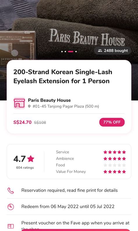 paris beauty house eyelash extension review