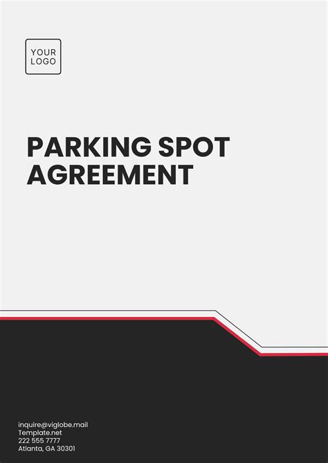 Parking Spot Template