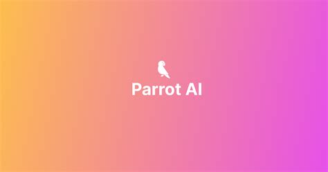 parrot ai voice generator