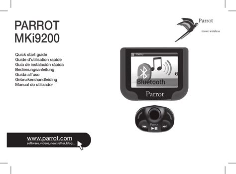 parrot bluetooth user guide Epub