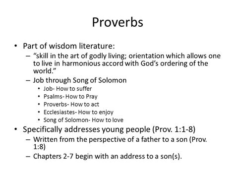 part four job through song of solomon the wisdom literature 67690 Reader