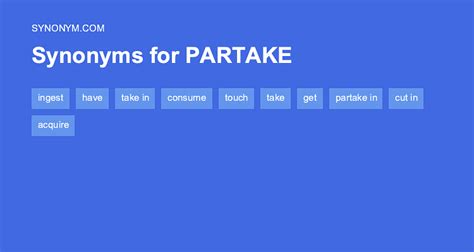 partakers synonym