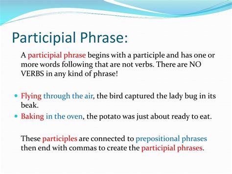 participles and participial phrases a Ebook Epub