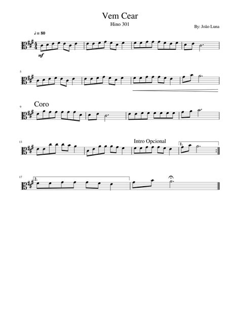 partitura viola de arco