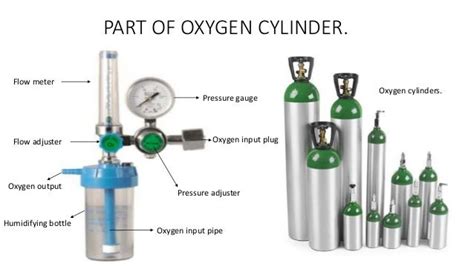 parts of oxygen cylinder