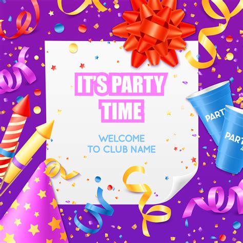 Party Announcement Template