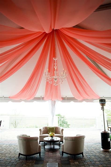 party tent draping