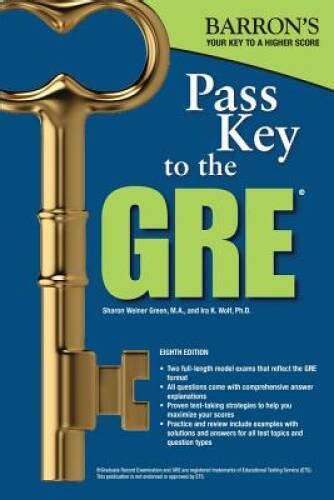 pass key to the gre 8th edition barrons pass key to the gre Reader