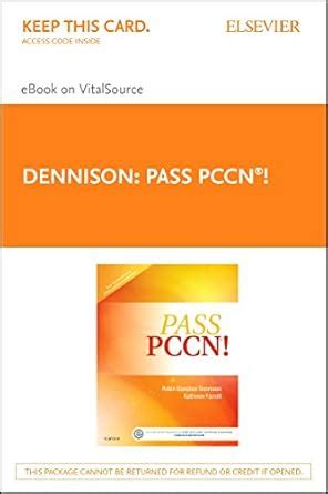 pass pccn elsevier e book vitalsource Reader