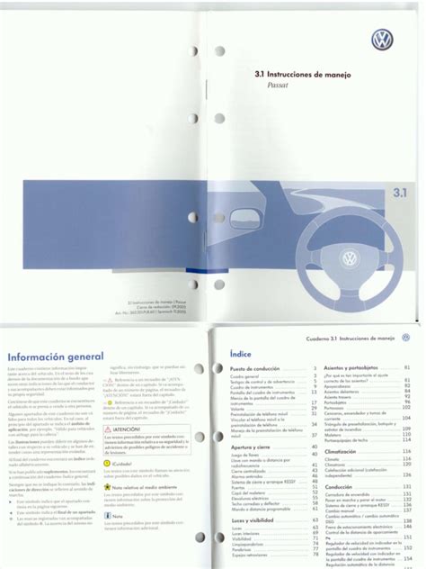 passat 3c manual usuario PDF