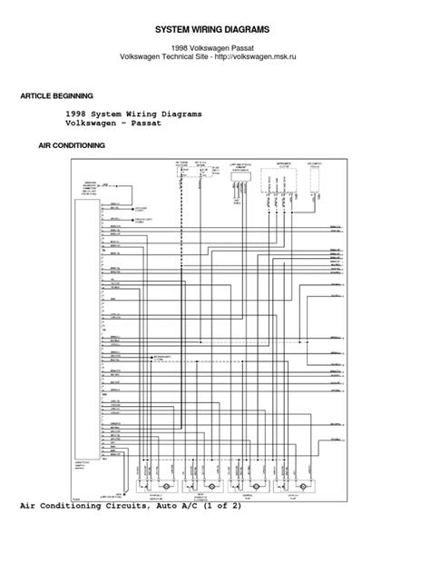 passat b5 5 wiring Epub