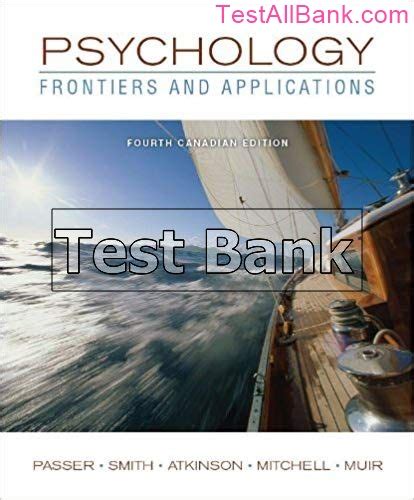 passer psychology frontiers and applications fourth edition PDF