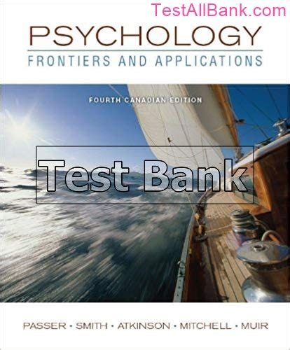 passer psychology frontiers and applications fourth edition PDF