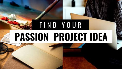 passion project idea
