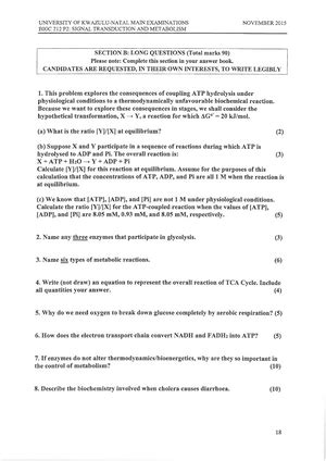 past exam papers ukzn PDF