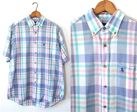 pastel button down shirts