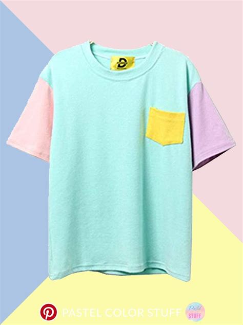 pastel color shirts