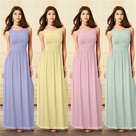 pastel colors dress