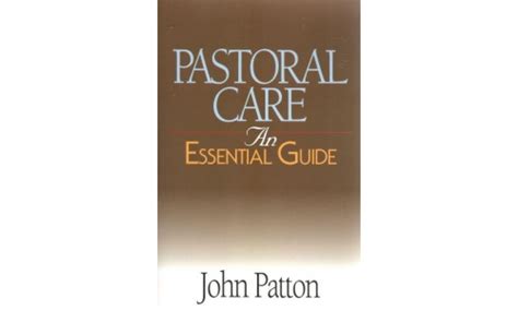 pastoral care an essential guide Epub