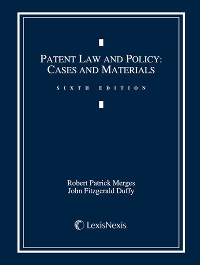 patent law and policy cases and materials Doc