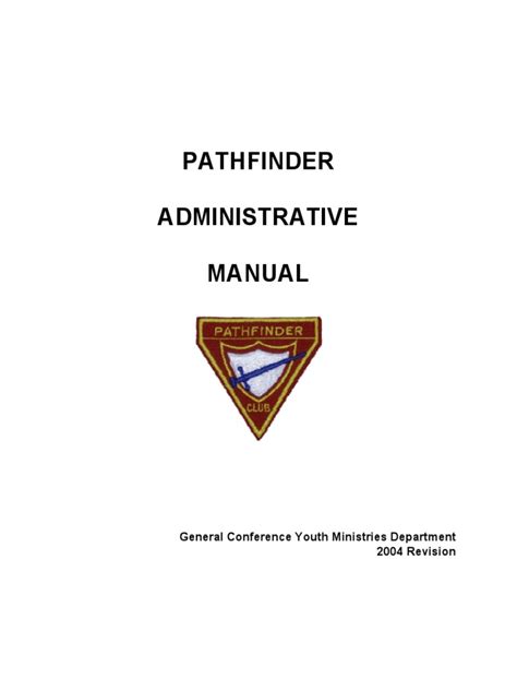 pathfinder administrative manual Epub