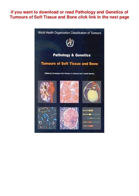 pathology and genetics of tumours of soft tissue and bone pathology and genetics of tumours of soft tissue and bone Kindle Editon