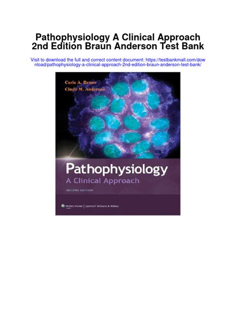 pathophysiology a clinical approach Kindle Editon