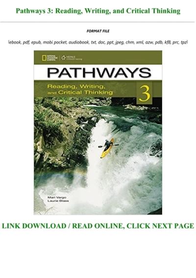 pathways-3-reading-writing-critical-thinking-answers Ebook Epub