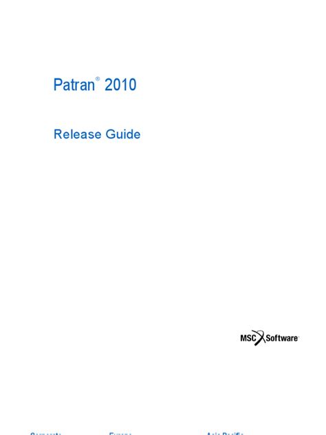 patran 2010 user guide PDF