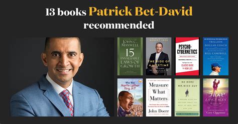 patrick bet david recommended books